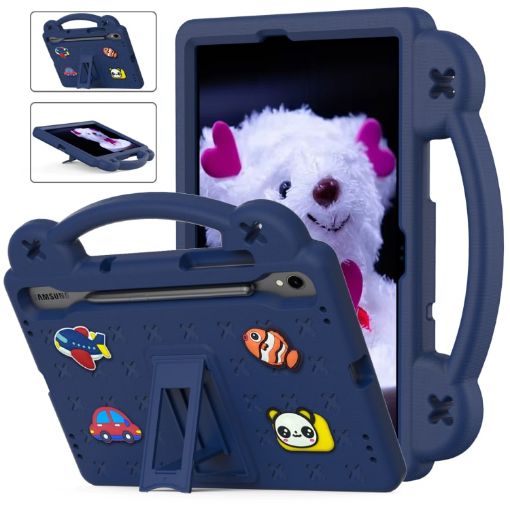 Samsung Galaxy Tab S8 X700 Kids EVA Shockproof Case - Navy Blue - 1