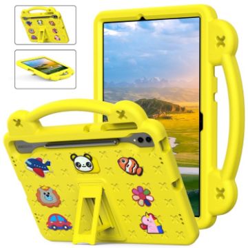 Samsung Galaxy S7 FE 12.4 T730/T736 Kids Tablet Case (Yellow) - 1