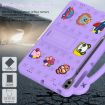 Samsung Galaxy Tab S9+ 12.4 X810 Kids EVA Shockproof Case (Light Purple) - 6