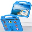 Samsung Galaxy Tab S9+ 12.4 X810 Kids EVA Shockproof Case - Sky Blue - 4