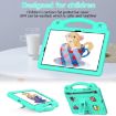 Samsung Galaxy Tab S9 FE Mint Green Tablet Case with Handle Kickstand - 2