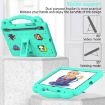 Samsung Galaxy Tab S9 FE Mint Green Tablet Case with Handle Kickstand - 3