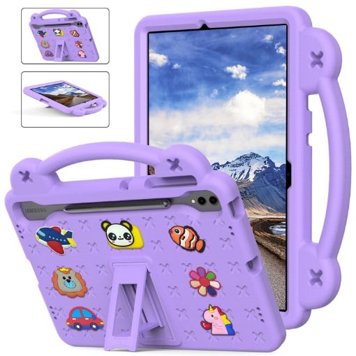 Samsung Galaxy Tab S9 FE+ 12.4 X610N Kids Tablet Case (Light Purple) - 1