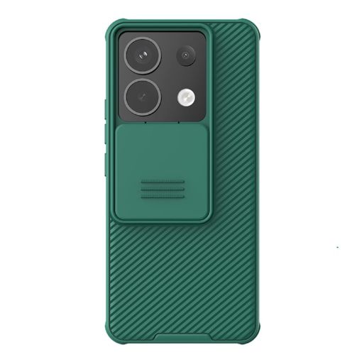 NILLKIN CamShield Pro PC Phone Case for Xiaomi Redmi Note 13 Pro - Green - 1