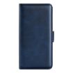 Motorola Moto G54 Leather Phone Case - Dark Blue - 2