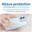 Motorola Moto G84 Blue Acrylic Hybrid TPU Phone Case - 4