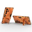 Samsung Galaxy S24 Ultra 5G Punk Armor Phone Case - Orange - 3