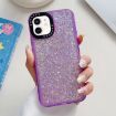 iPhone 11 Glitter Epoxy Shockproof Phone Case - Purple - 1