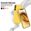 Samsung Galaxy A25 5G Yellow Liquid Silicone Phone Case - 4