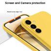 Samsung Galaxy A25 5G Yellow Liquid Silicone Phone Case - 5