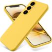 Samsung Galaxy A05s Yellow Liquid Silicone Shockproof Phone Case - 1