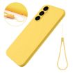 Samsung Galaxy A05s Yellow Liquid Silicone Shockproof Phone Case - 6