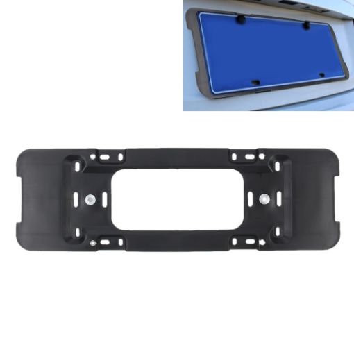 License Plate Base Bracket Holder - Front & Back Frame - 1