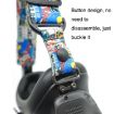 Flight Video Glasses Graffiti Color Headband Fixed Strap for DJI FPV Goggles V2 - 6