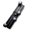 Oatsbasf 02750 Gravity Car Mobile Phone Holder - Black - 1