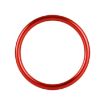 4 PCS Audi A1 Red Vent Metal Decorative Ring Set - 3
