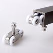 Stainless Steel Sliding Door Hanging Wheel - 4 Wheels - 4