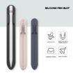 CY112 Stylus Silicone Magnetic Pen Holder for Apple Pencil1/2 - Black - 4