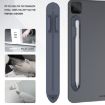 CY112 Stylus Silicone Magnetic Pen Holder for Apple Pencil1/2 - Black - 6