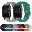 Garmin Venu SQ 20mm Dark Grey Silicone Watch Band - 3