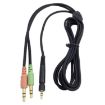 Gaming Headphone Cable for Sennheiser PC 373D GSP350 GSP500 GSP600 - PC Version - 2