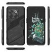 OnePlus 10T 5G Punk Armor Phone Case with Holder - Black - 3