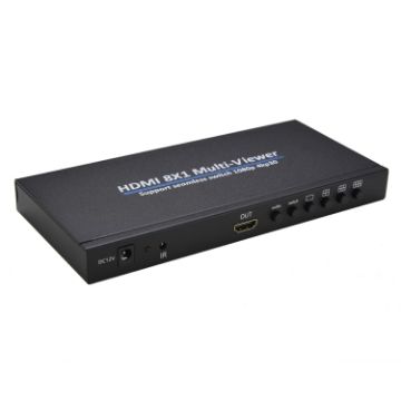 NK-818 HDMI 8x1 Multi-Viewer Switch 1080P - US Plug - 1