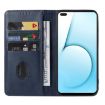 Blue Leather Phone Case for Realme X50 5G - Magnetic Closure - 3
