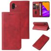 Samsung Galaxy Xcover 6 Pro Leather Phone Case - Red - 1