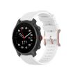 Coros Apex 46mm / Apex Pro Rose Gold Silicone Watch Band - White - 1