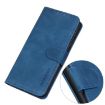 Nokia G11 Plus 4G Blue Leather Phone Case - Retro Texture Flip - 6