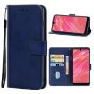Blue Leather Phone Case for Huawei Y7 2019 - 1