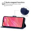 Blue Leather Phone Case for Huawei Y7 2019 - 4