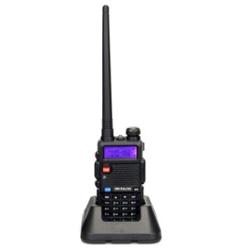 RETEVIS RT5R Two Way Radio Walkie Talkie (Black) - 1