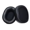 2pcs Leather Sponge Ear Pads for Denon AH-MM400 Headset - Black - 4