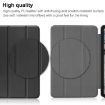 Nokia T20 Three-folding Holder Leather Tablet Case - Black - 6
