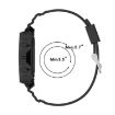 Fitbit Charge 4 Silicone Watch Band - Black - 5