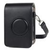 Retro PU Leather Case Bag for FUJIFILM instax mini Liplay - Black - 2
