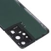 Samsung Galaxy S21 Ultra 5G Battery Back Cover with Camera Lens Cover - Black - 5