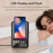 AEC BT512 Bluetooth Speaker 10W Wireless Charger Alarm Clock - 4