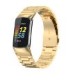 Gold Stainless Steel Watch Band for Fitbit Charge 5 - 3