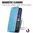 Nokia 1.4 Blue Mandala Leather Case with Holder & Card Slots - 5