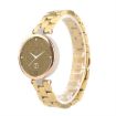 Gold Stainless Steel Garmin Lily Watch Band - Three Beads - 1
