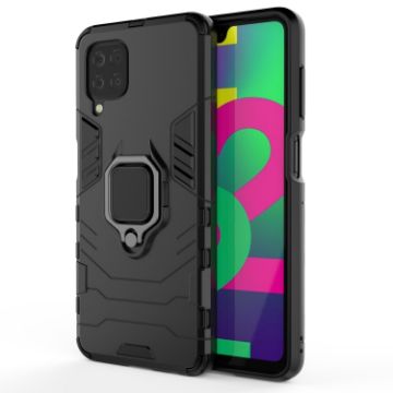 Samsung Galaxy F22 4G Shockproof Case with Magnetic Ring Holder - 1