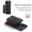 iPhone 13 DG.MING M2 Series 3-Fold Card Bag Shockproof Case (Black) - 5