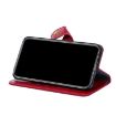 OPPO F19 / A74 Zipper Bag Leather Case - Red - 5