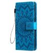 Nokia X20/X10 Blue Leather Case with Card Slot & Holder - 2