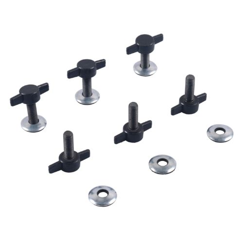 6 PCS Car Hard Top Fast Removal Screws Kit for Jeep Wrangler Sport - 1