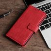 Red Crocodile Texture PU Leather Case for Vodafone Smart V10 - 1