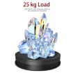 20cm Electric Rotating Turntable Display Stand LED Light UK Plug - 4